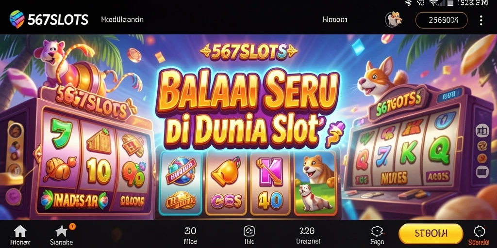 Screenshot gameplay <strong>567SLOTS</strong> menampilkan aksi balapan yang mendebarkan.