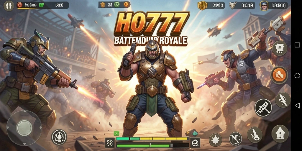 Gameplay seru dengan pertarungan intens di HO777.