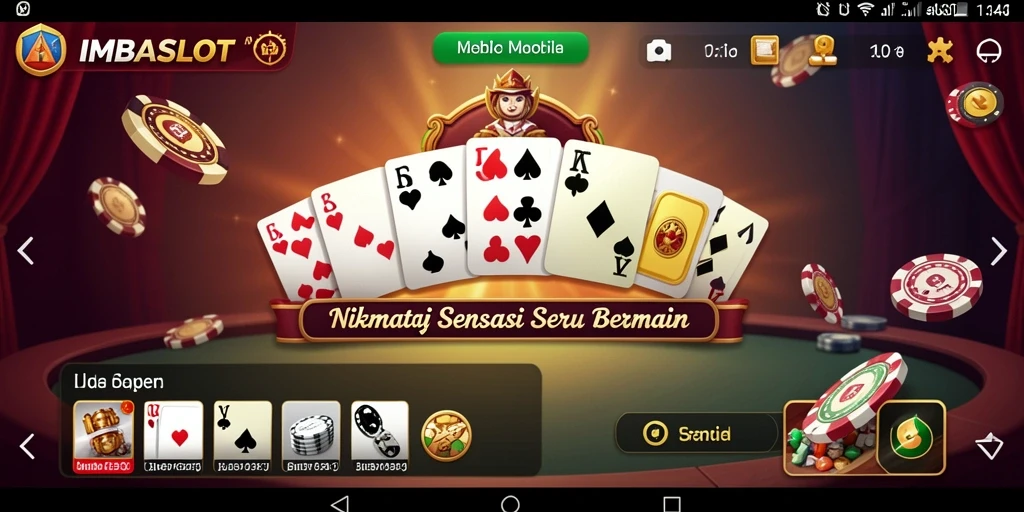 Tampilan gameplay menarik dari IMBASLOT dengan elemen sosial.