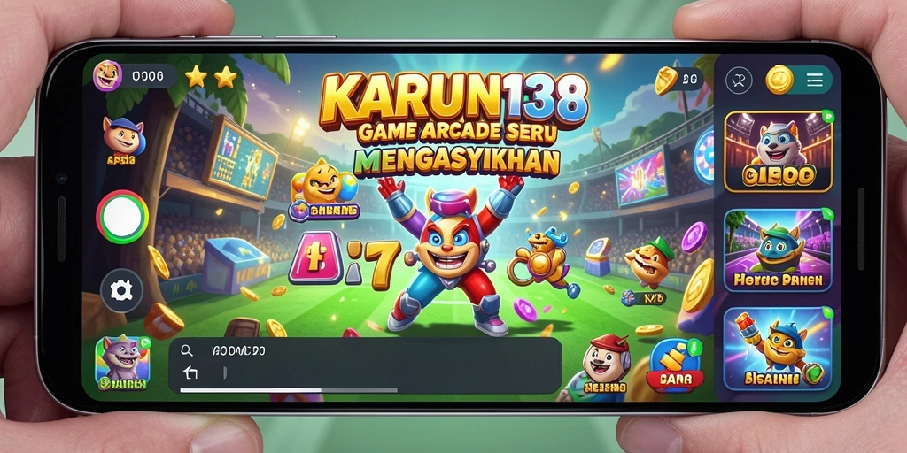 Tampilan gameplay KARUN138 yang penuh aksi dan seru.